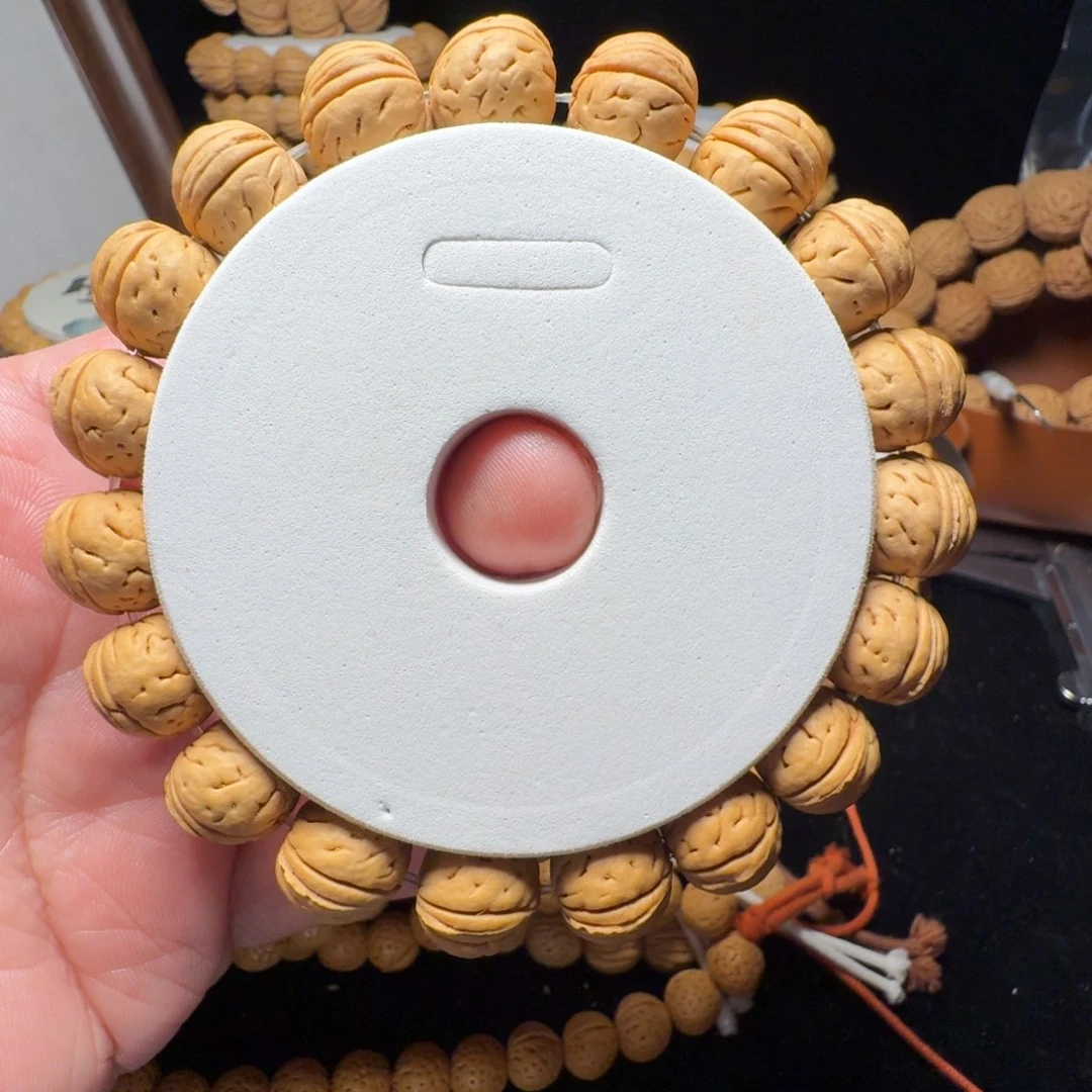 桃核吊坠东北野生将军肚