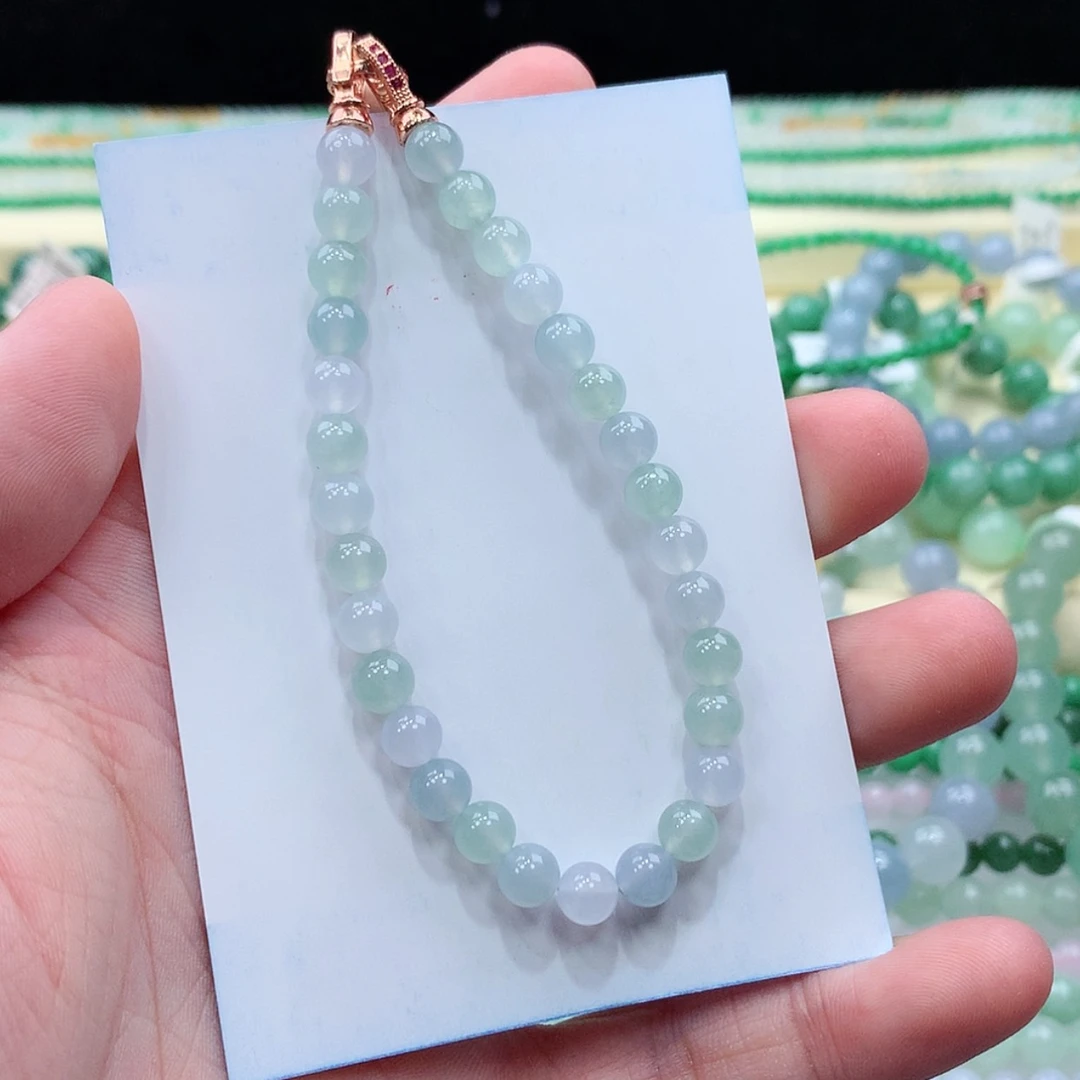 【闪购商品】项链未镶嵌翡翠缅甸天然A货翡翠