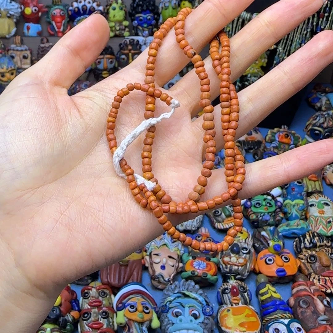 琉璃非金属玻璃颈饰链子一条