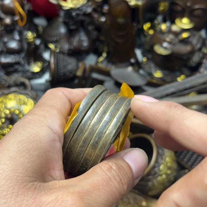 顺顺利利，铜器摆件