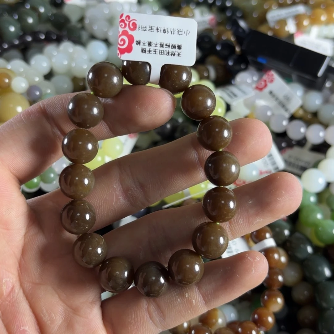 和田玉手链未镶嵌74