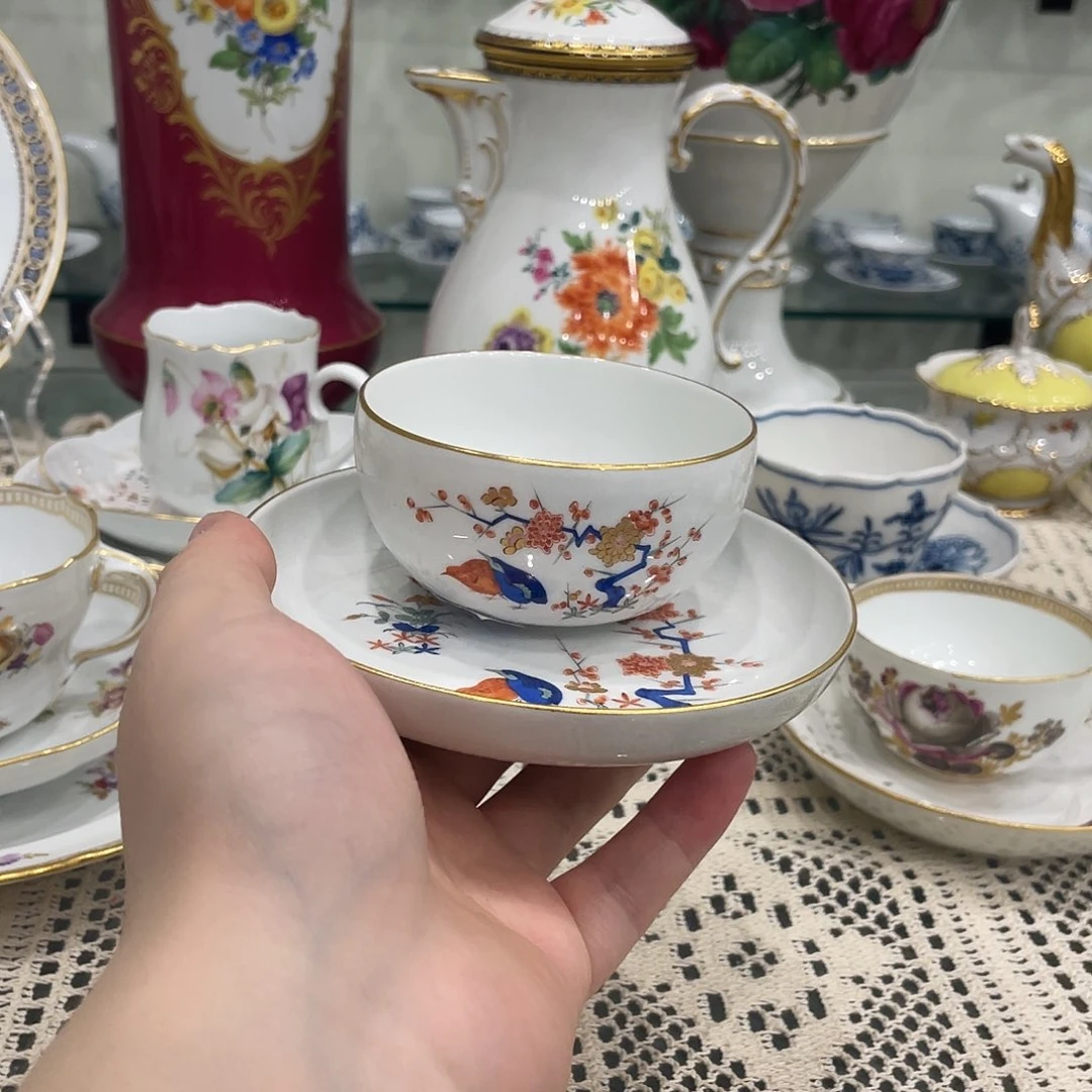 摆件中古一等茶盅