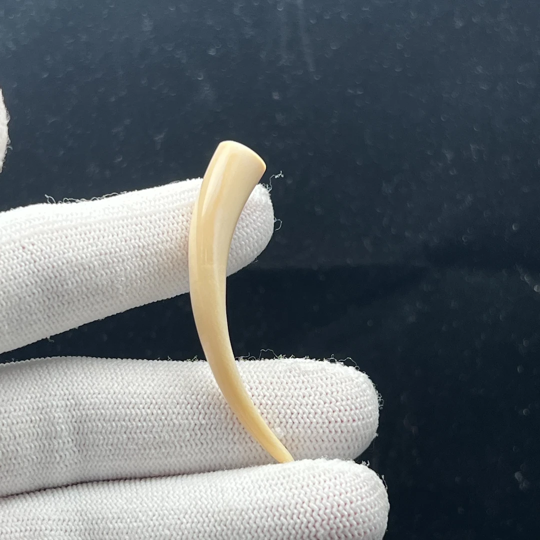 L4389天然猛犸 牙尖长54.6mm一物一图 假一罚十