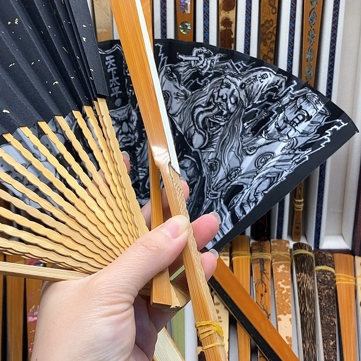 扇子老玉竹翻轮18方