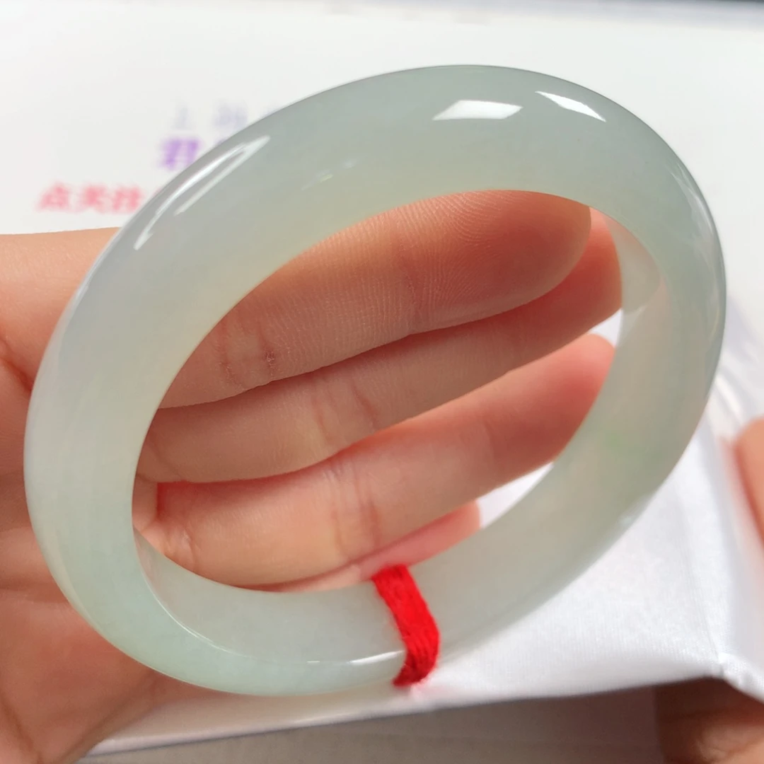 翡翠手镯未镶嵌 正圈①②④