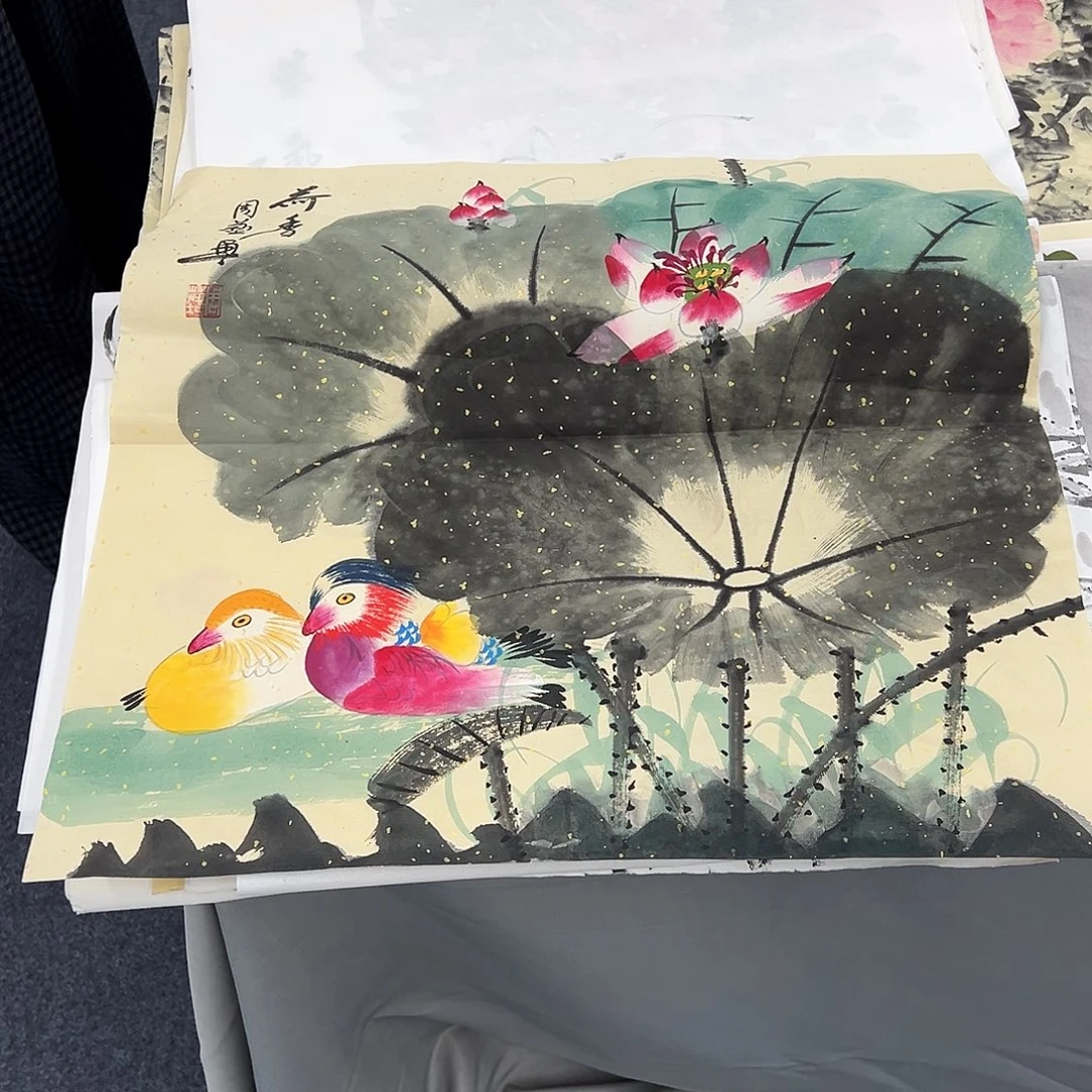 国画纯手绘作品欣赏