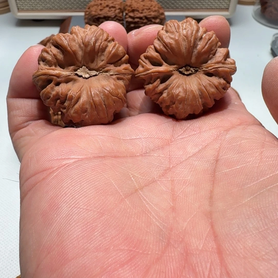 吊坠文玩核桃平谷凹底40