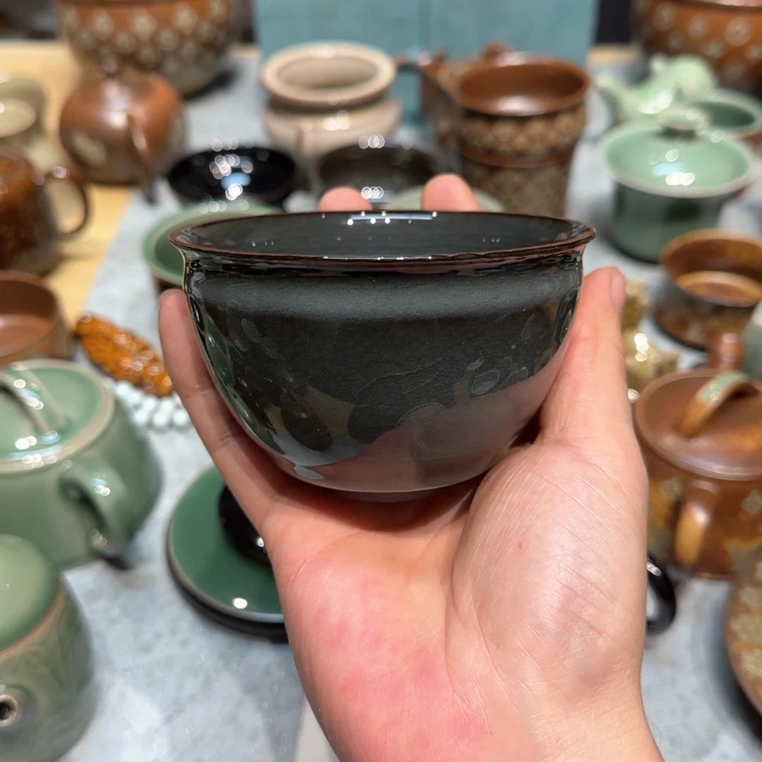 小金茶具青瓷茶器