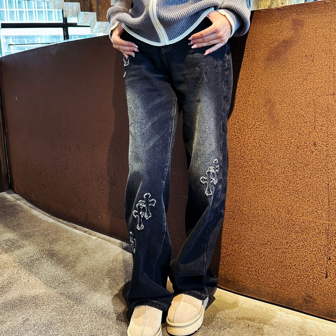 轻奢百搭牛仔裤（静默星空）