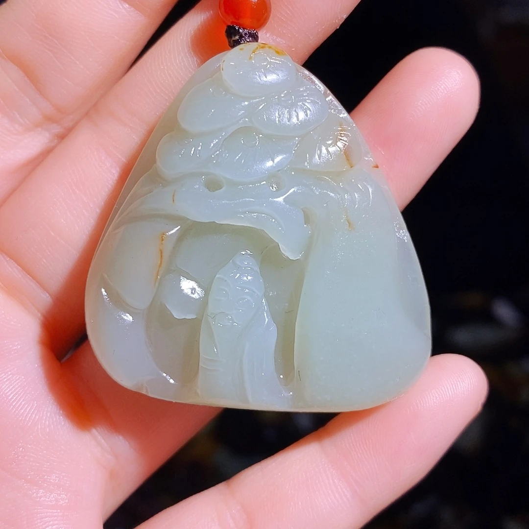 和田玉颈饰未镶嵌