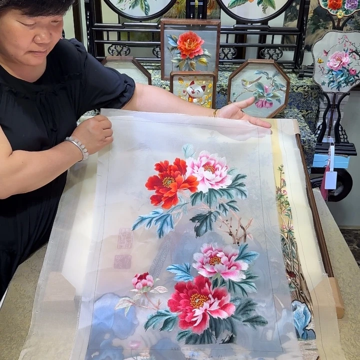刺绣刺绣工艺精湛独特设计理念