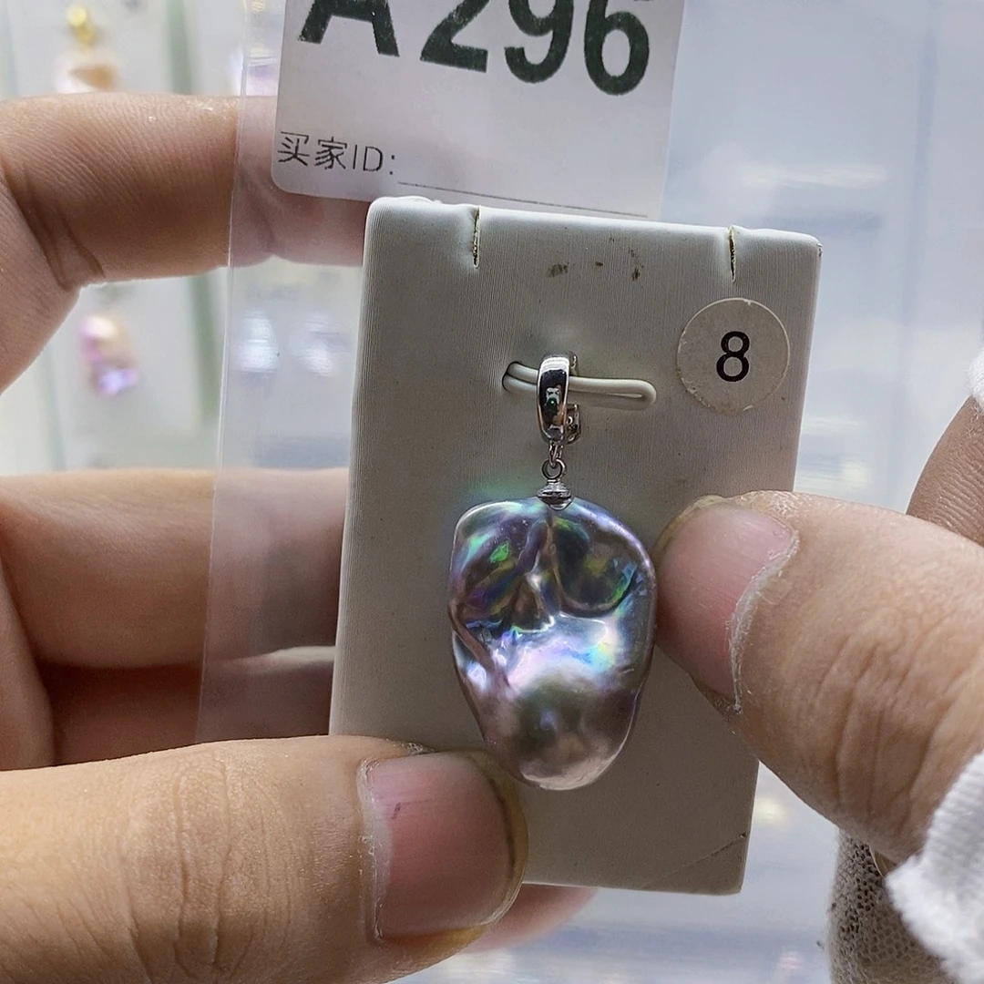 颈饰合金淡水珍珠