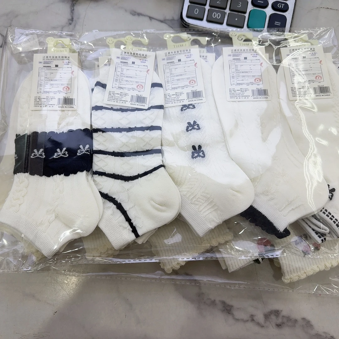 306夏季薄款短袜女网眼透气可爱船袜学院风浅口袜子