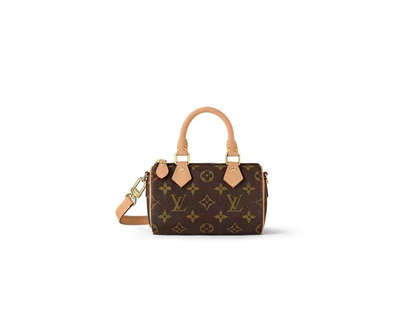 95新 LouisVuitton/路易威登 老花新款speedy nano