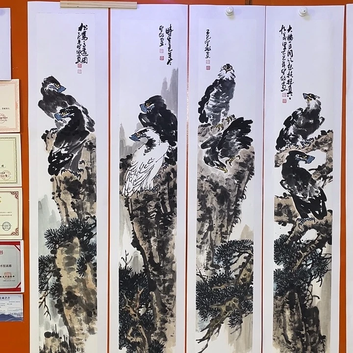 国画张圣敏先生纯手绘