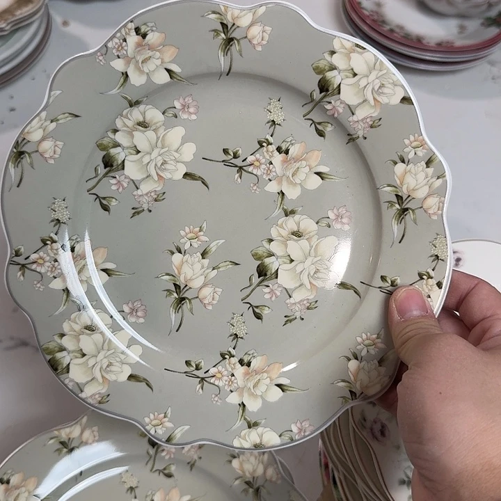 瓷8.5寸点心盘35米发4个