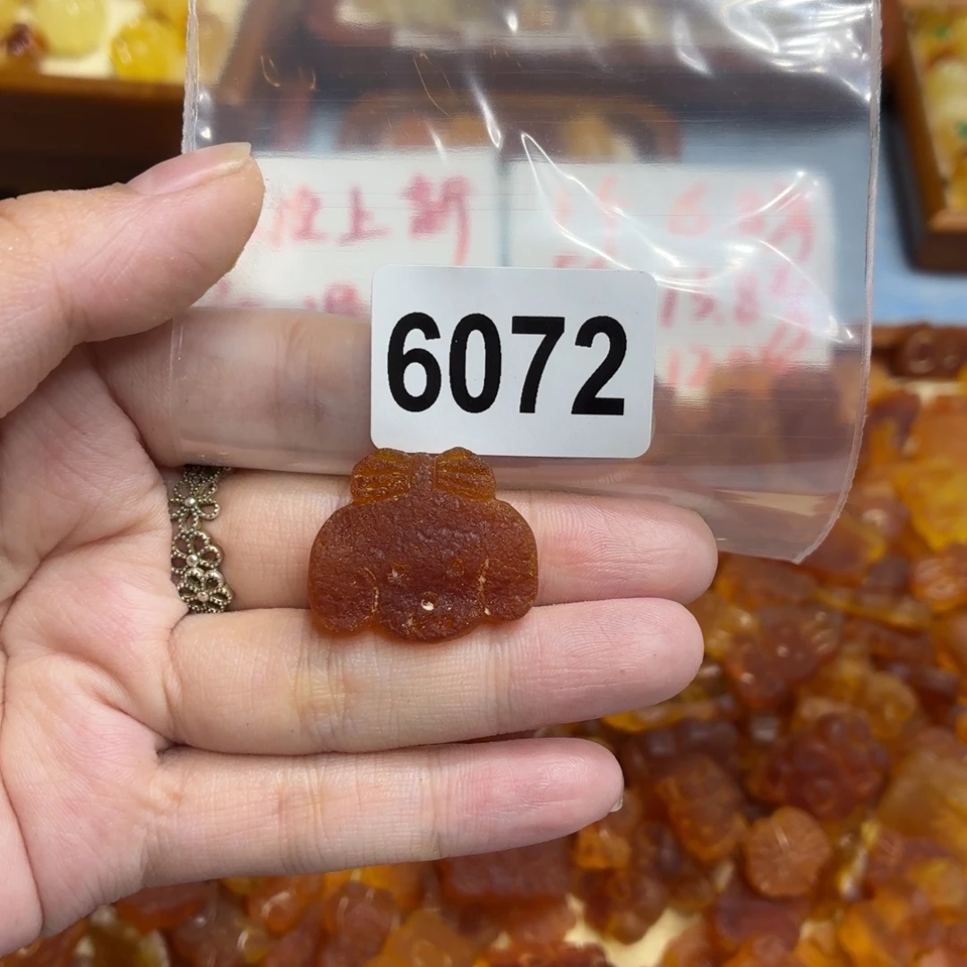琥珀未镶嵌毛衣链