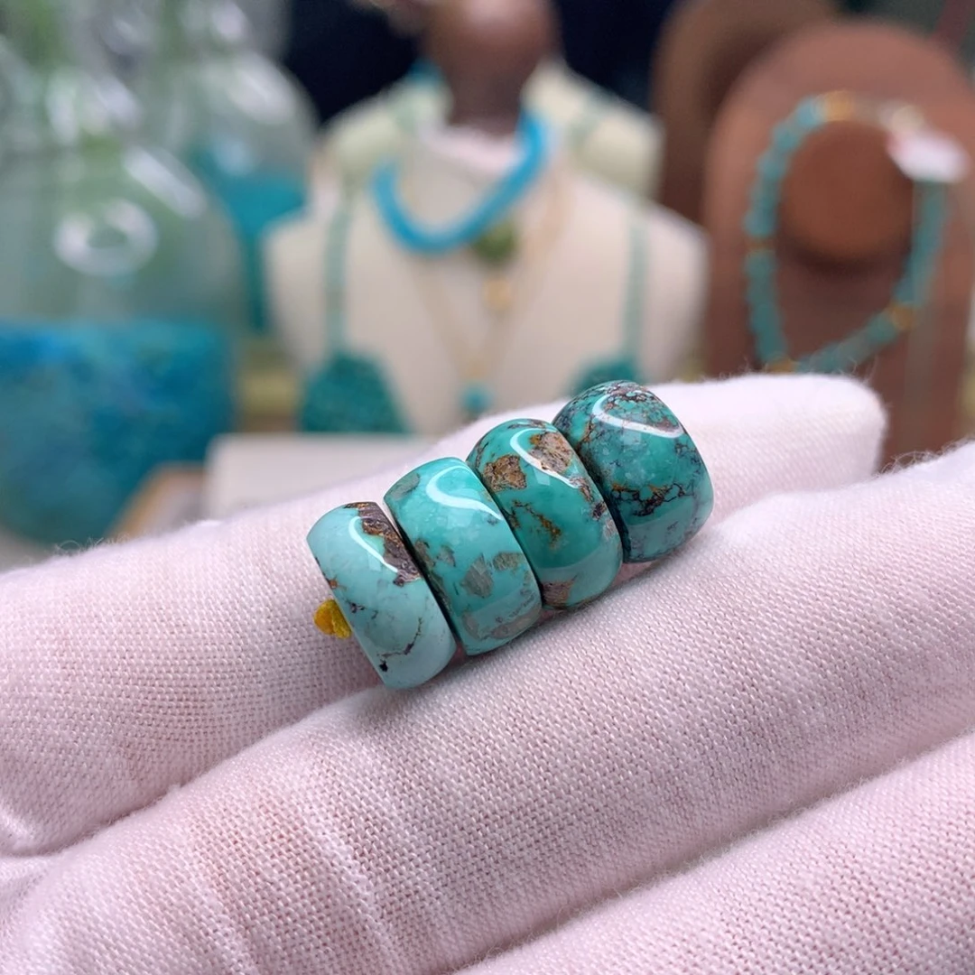 绿松石未镶嵌配饰