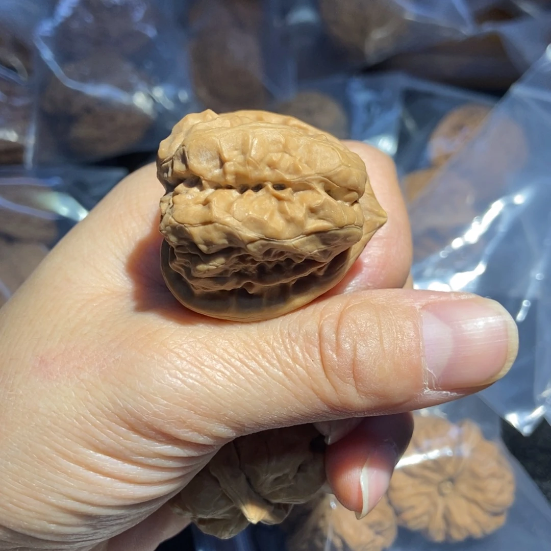 吊坠文玩核桃三角蛤蟆头80