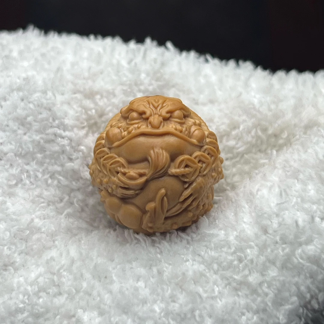 18左右挂米金蝉猴头核桃（全品有正常封口线）