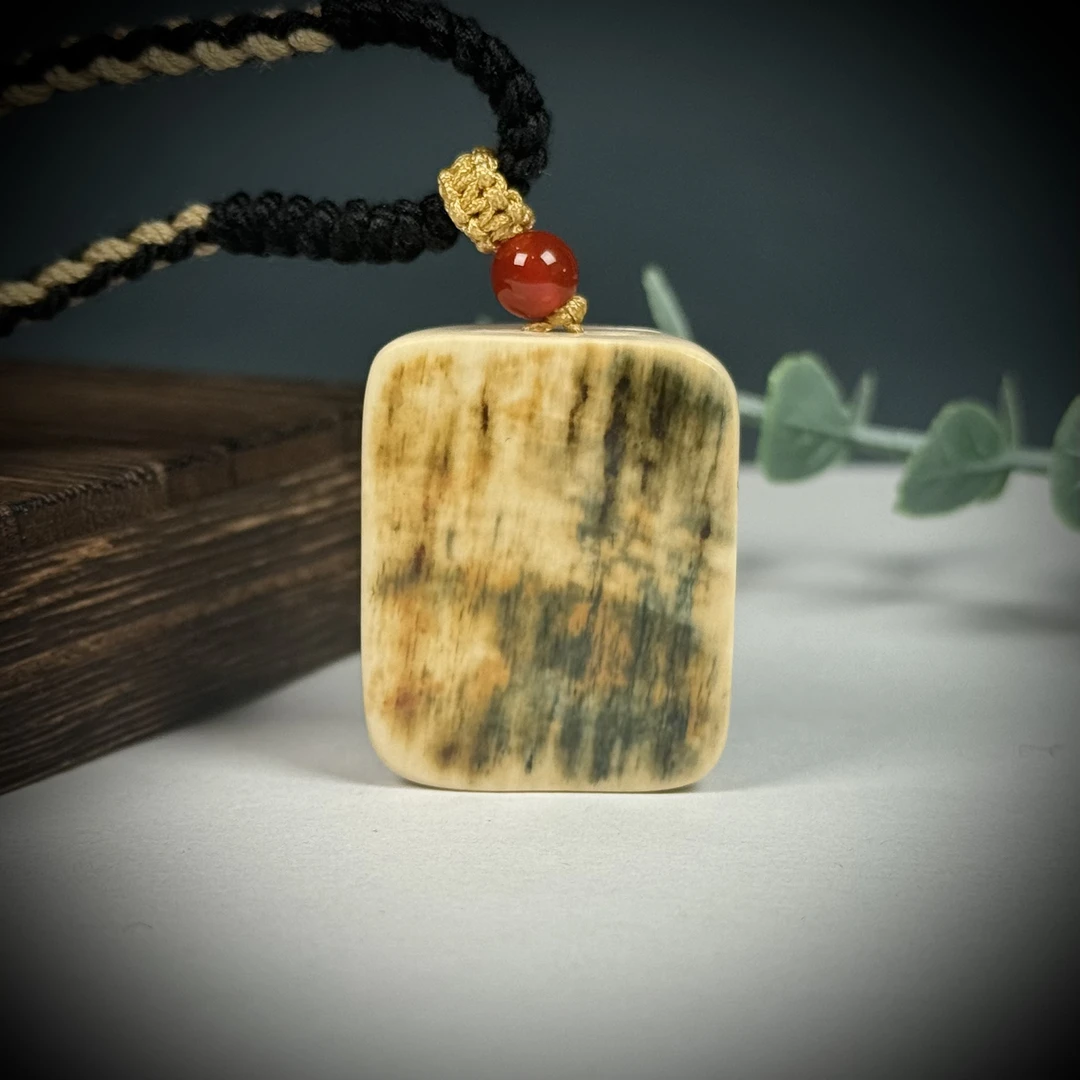 E70-28天然猛犸牙 肥皂25*31*15mm支持复检假一罚十