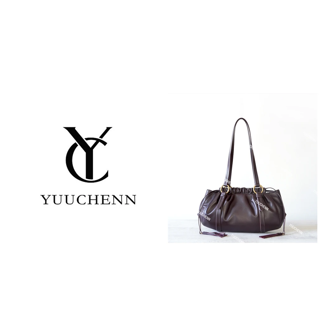 YUUCHENN/32cm原创设计高定真皮包 HH5383