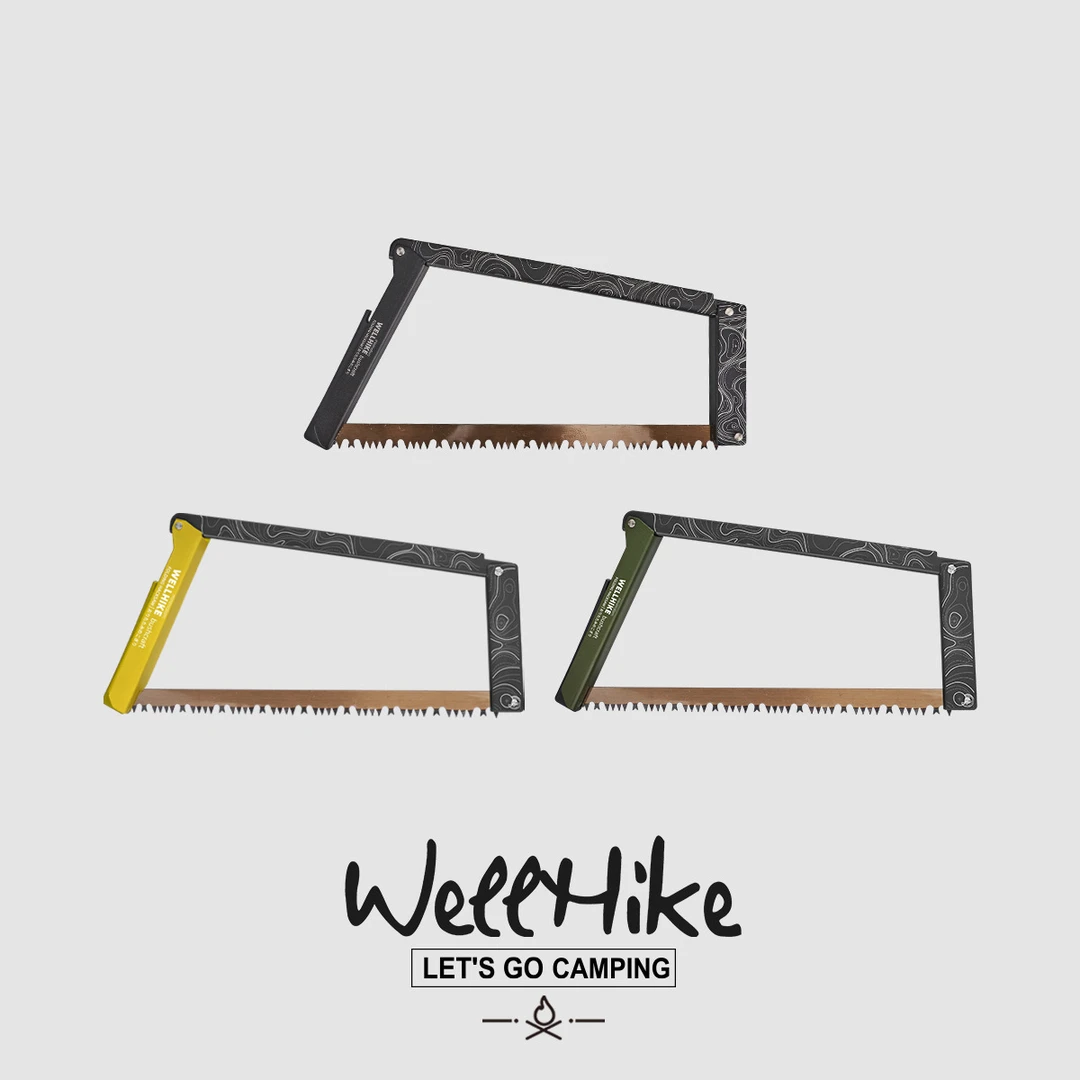 wellhike户外折叠手工锯子 便携式木工锯 露营野营锯 便携式露营