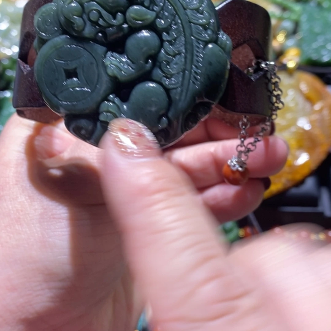 【闪购商品】岫玉毛衣链未镶嵌