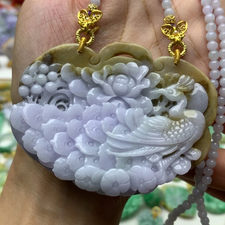 颈饰未镶嵌翡翠翡翠