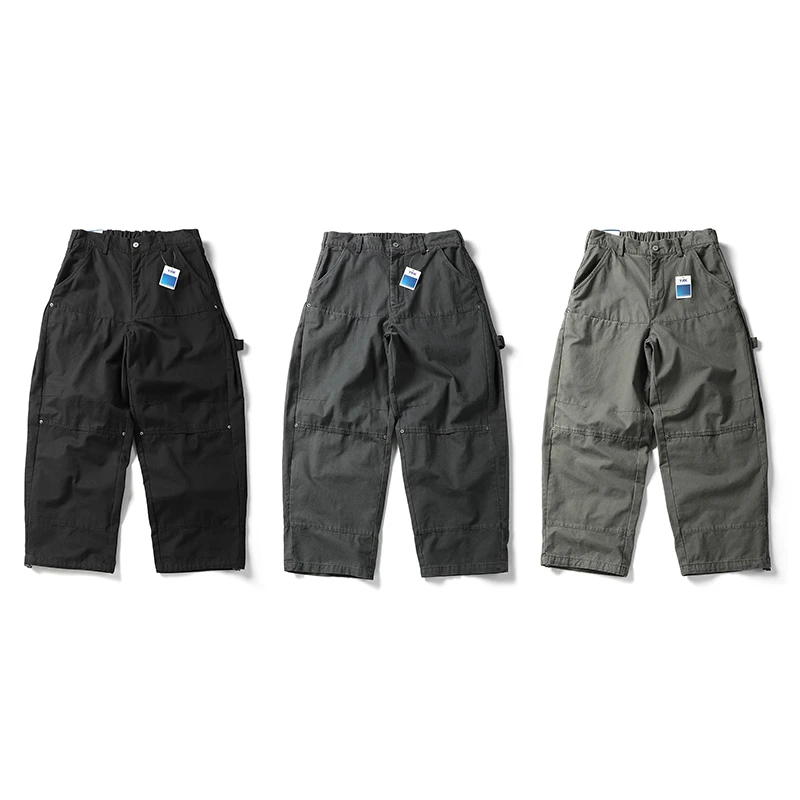 裤衣派2【7037春夏港式复古工装休闲裤】日系休闲时尚百搭工装直筒