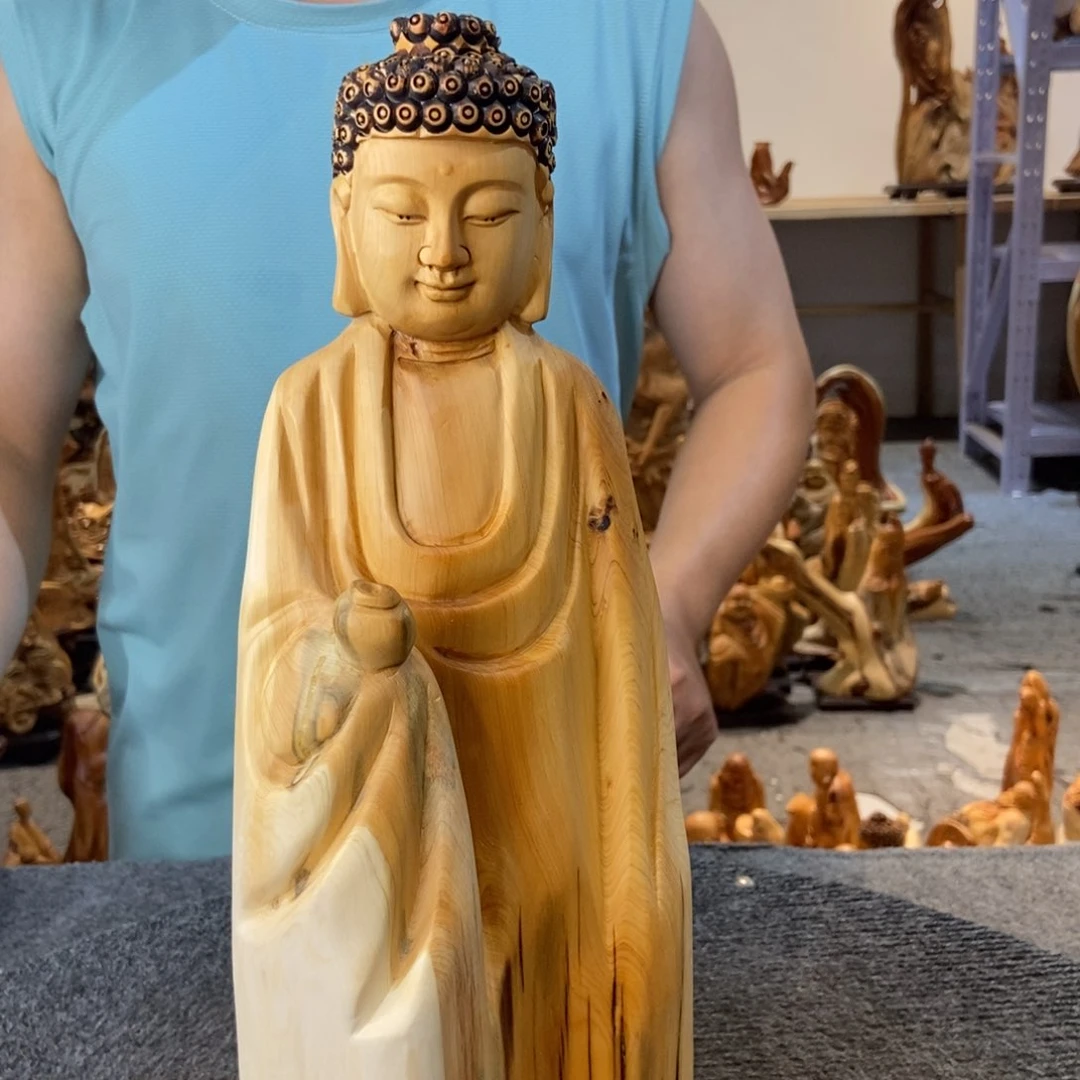 柏木（崖柏）太行崖柏根雕摆件