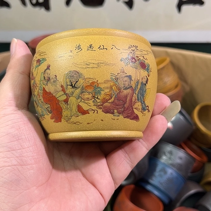 茶杯紫砂全手工紫砂主人杯