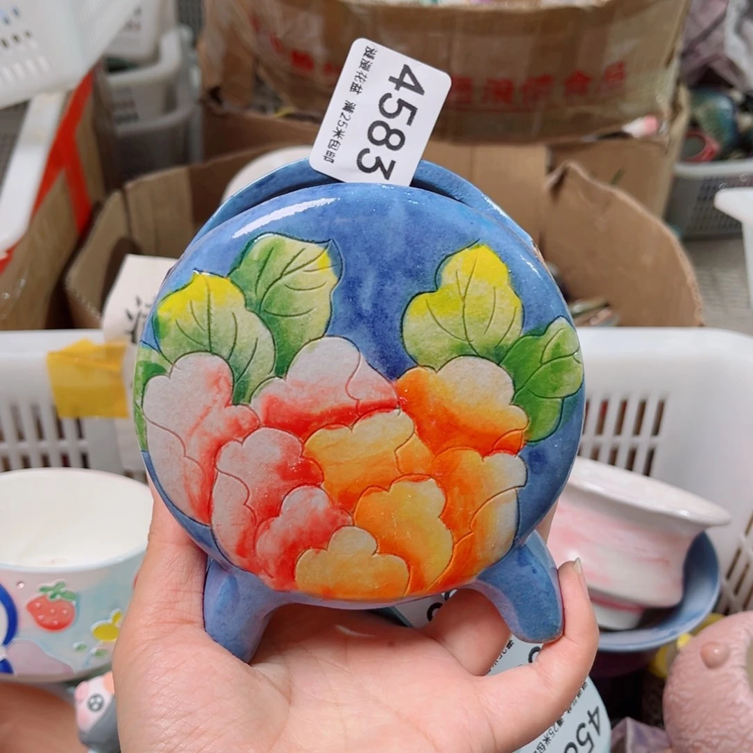 景德镇手工制作瑕疵4583口9.5