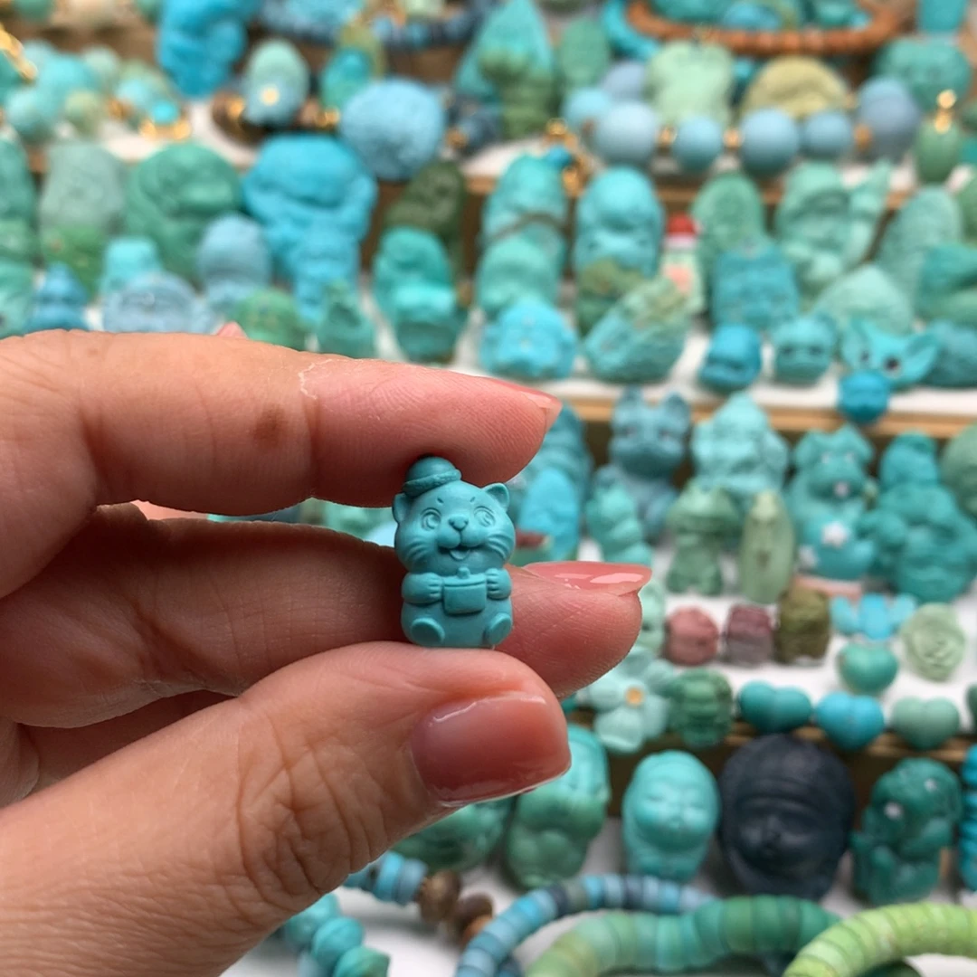 绿松石未镶嵌手链