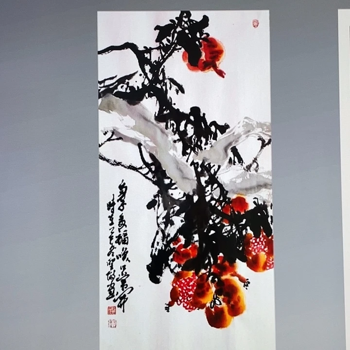 国画张圣敏先生纯手绘作品