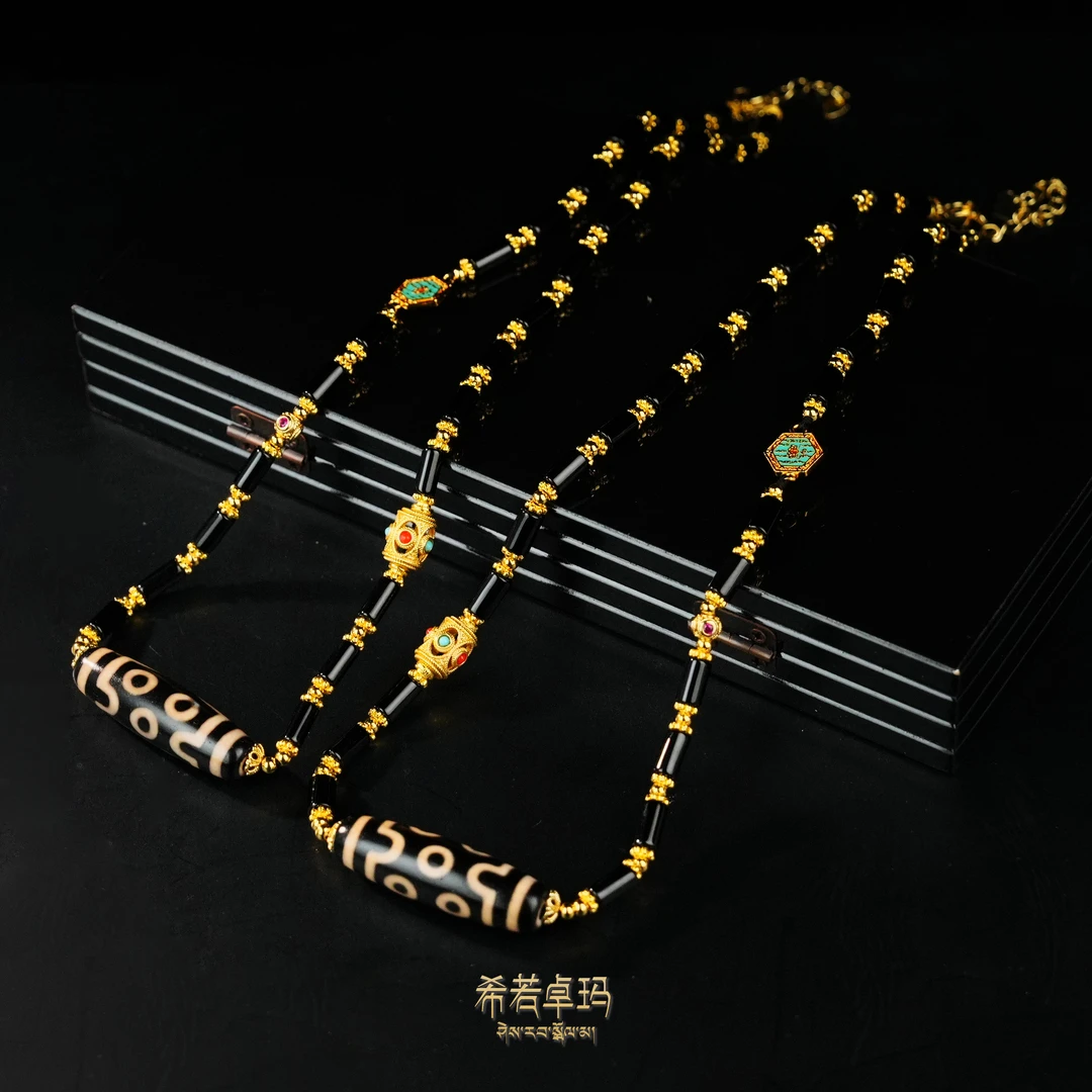 【燃灯节++】七眼天珠项链LDX030326