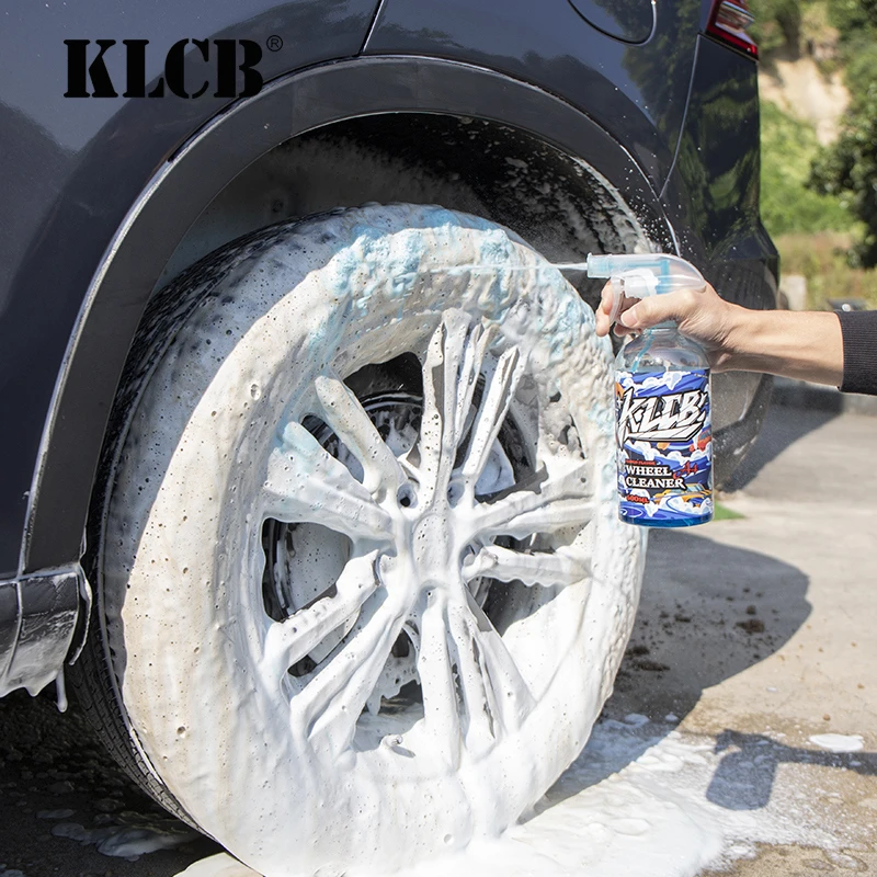 KLCB苛力A4轮胎清洗剂强力去污去黄中性不伤轮胎轮毂钢圈清洁剂