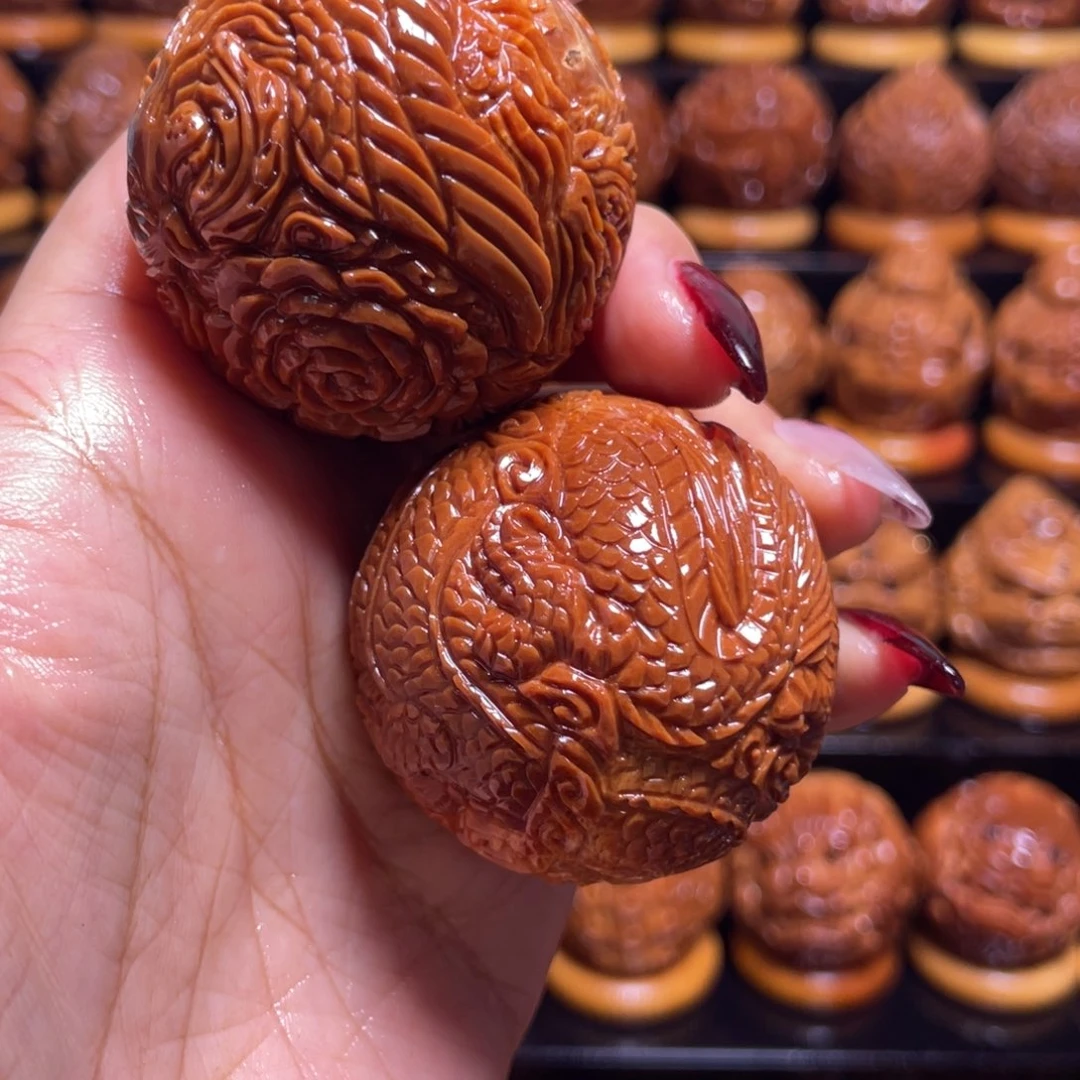 上***角手串/手链橄榄核龙凤