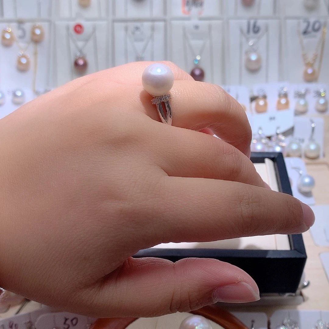 淡水珍珠未镶嵌戒指CC11.3mm