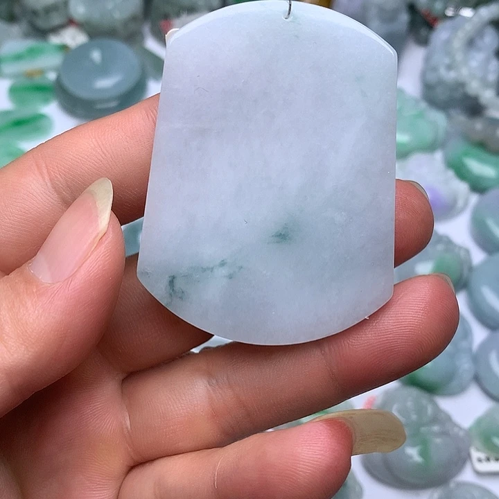 翡翠未镶嵌颈饰天然翡翠