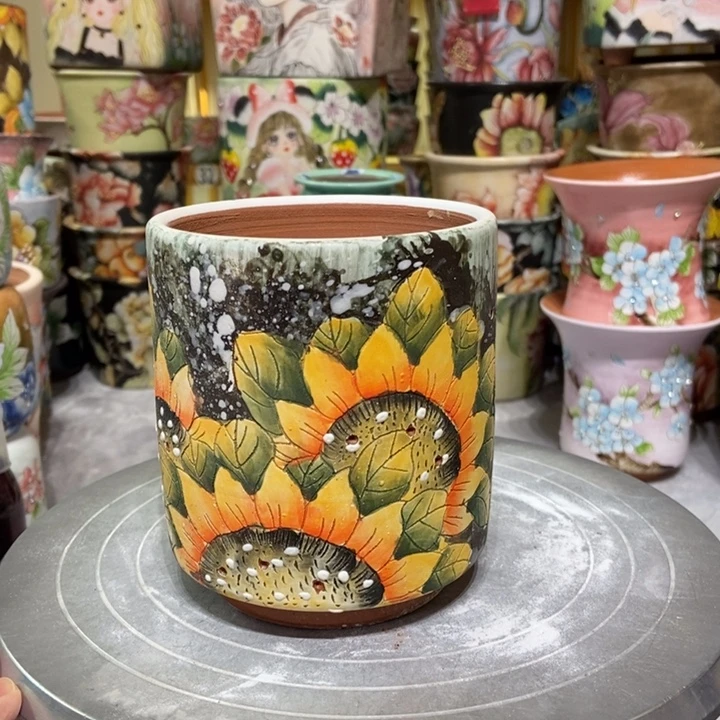 景德镇艺术手绘作品