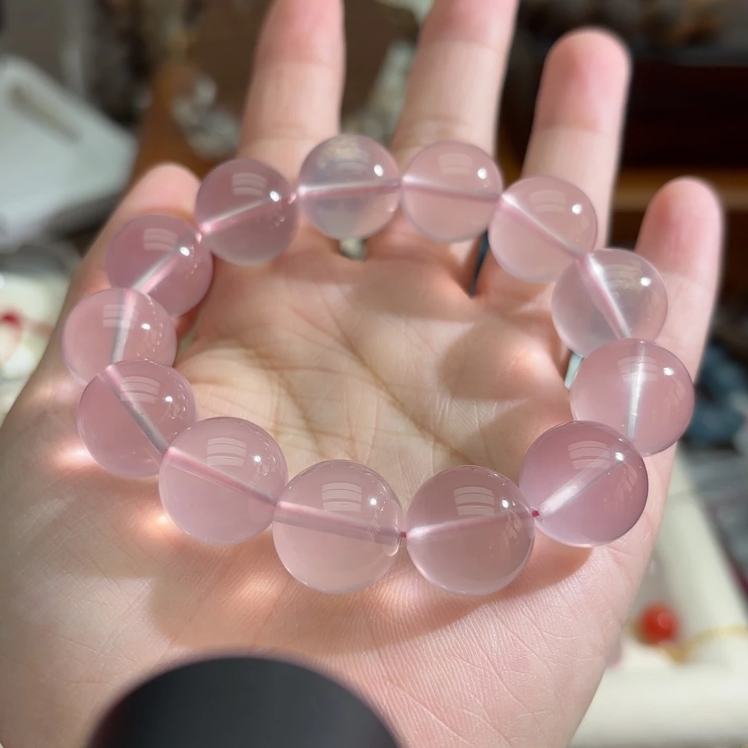 未镶嵌手链水晶莫粉