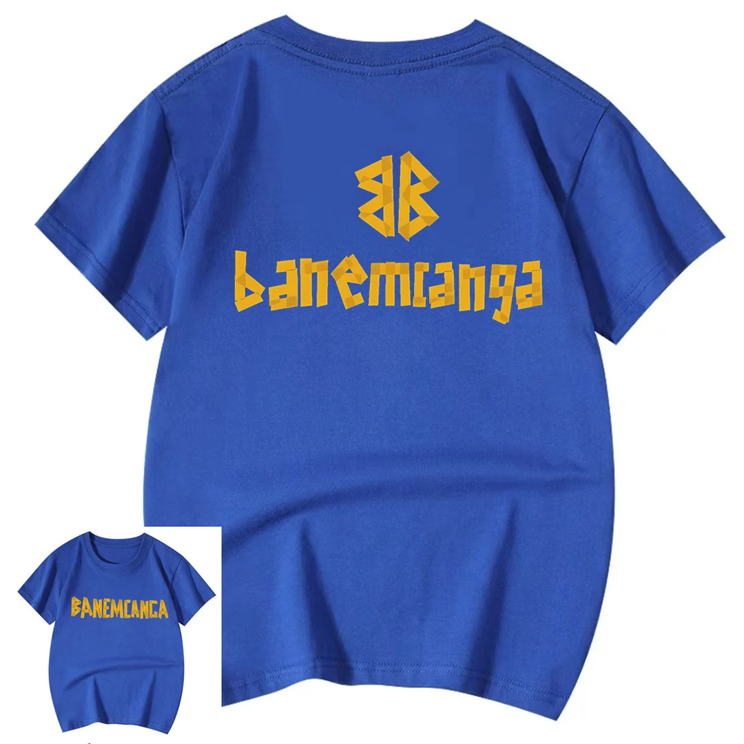 夏季新品B095短袖T恤潮流男女同款宽松款