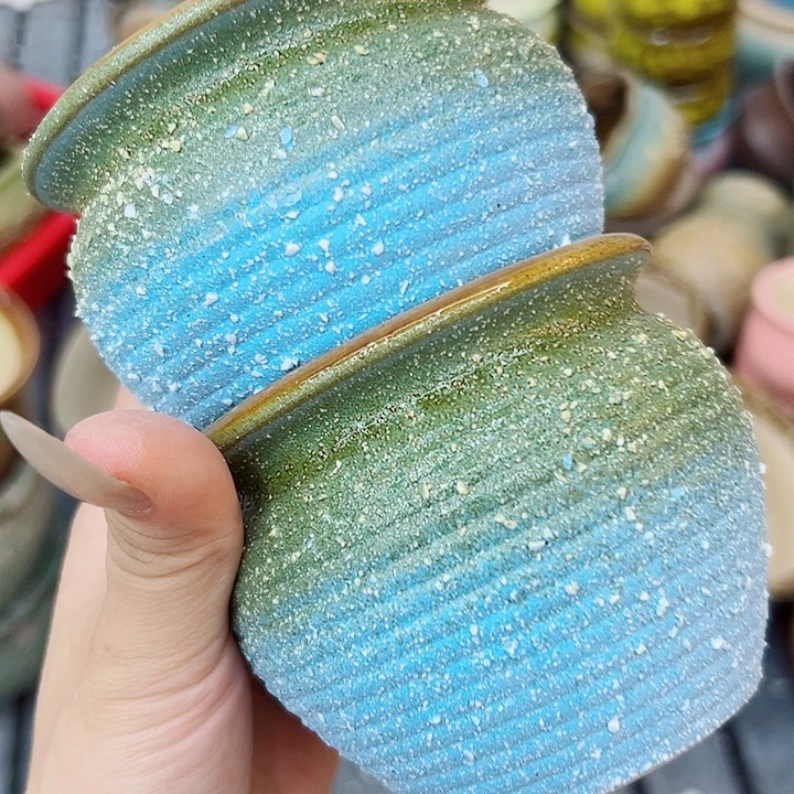 有孔，满10元发货多肉陶瓷花盆