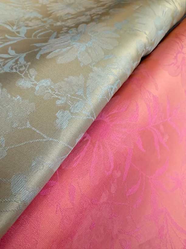 流光绸｜一路繁花 半米链接140大门幅 不支持7天无理由退换货