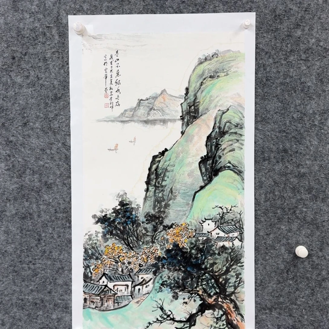 国画国画作品LJF老师