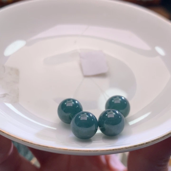 翡翠未镶嵌手链翡翠d45卡9.8