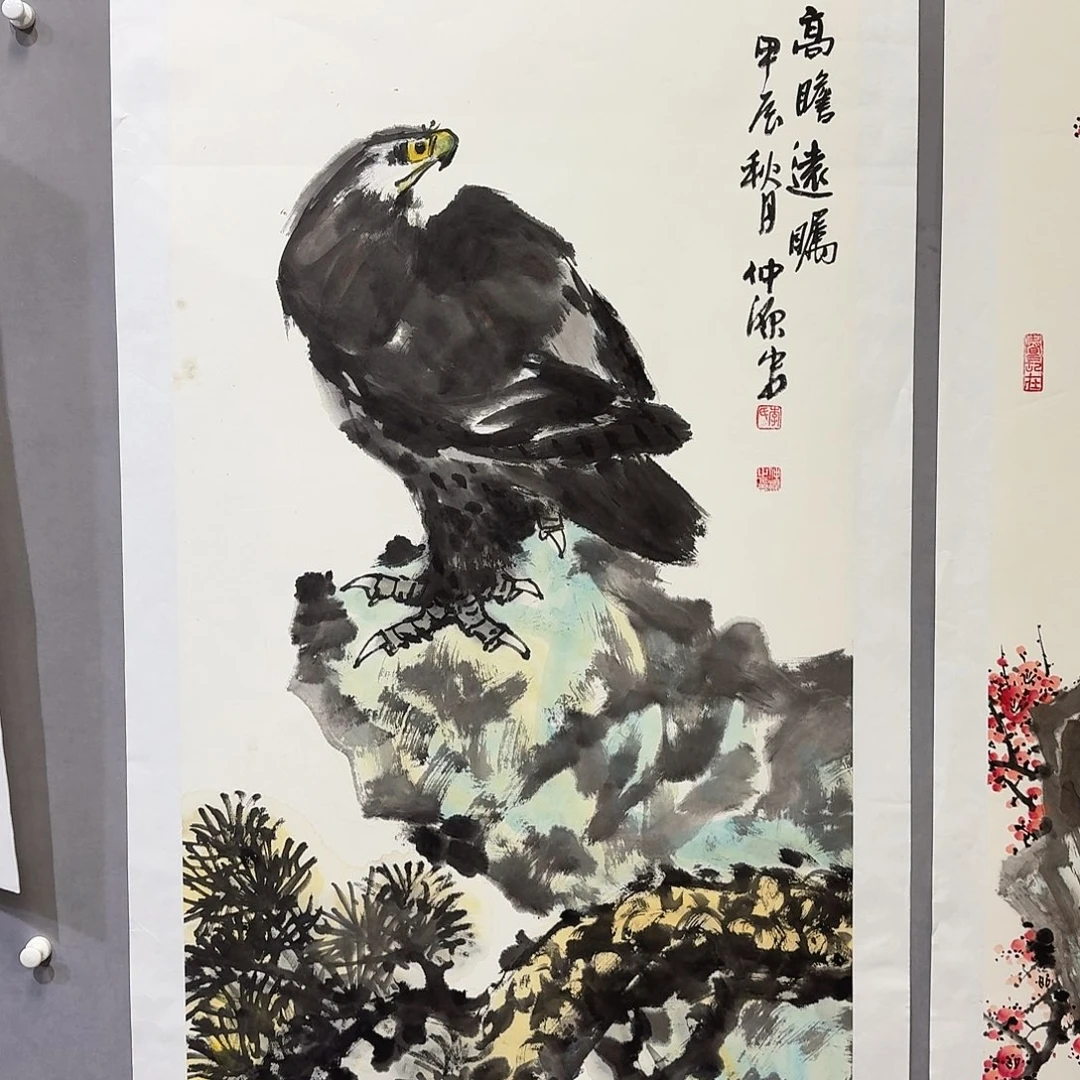 国画亲笔手绘放心去藏