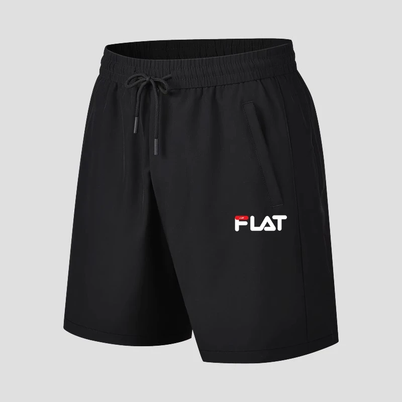 裴乐款菲乐正品官网夏季冰丝短裤男士薄款速干运动裤宽松