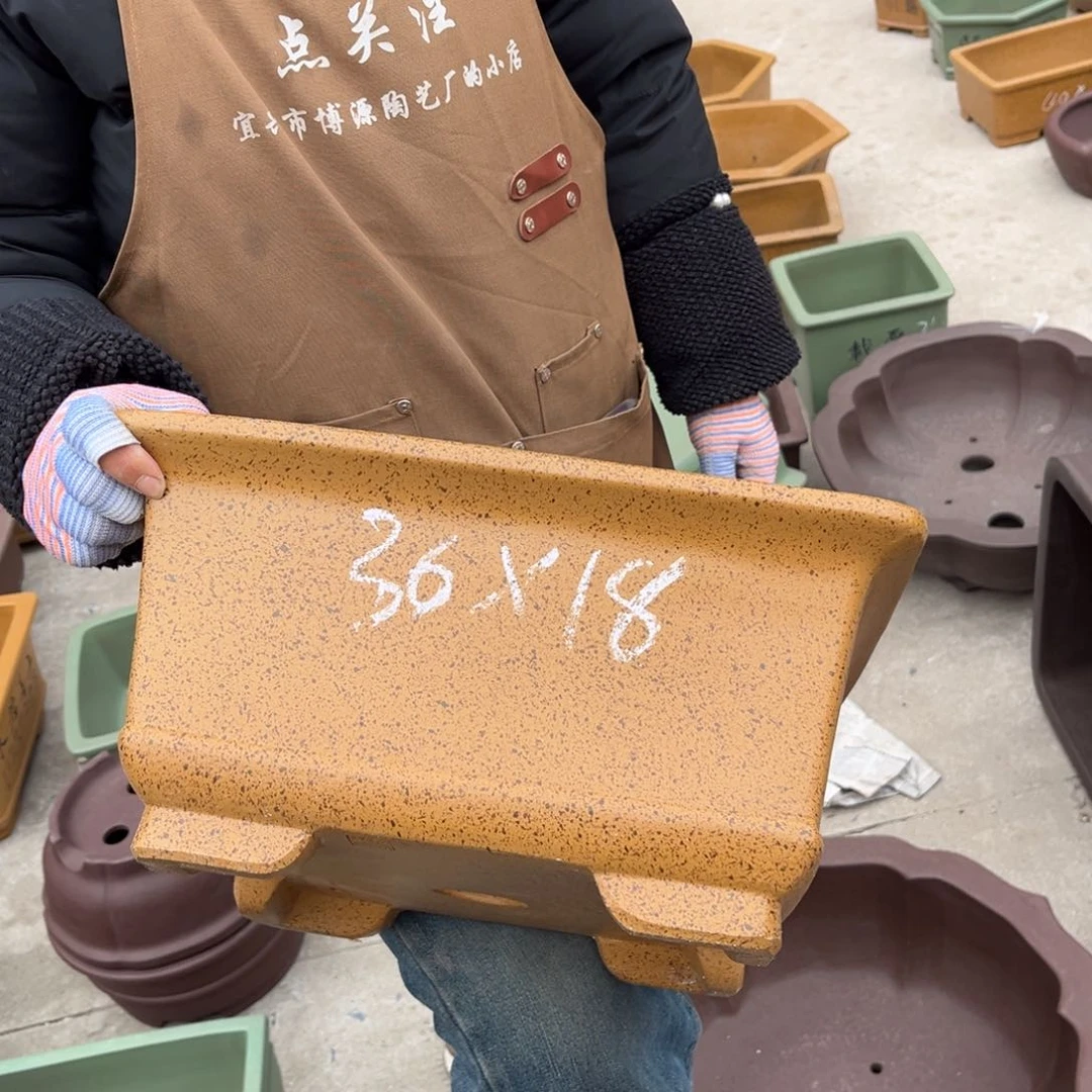 紫砂花盆盆景艺术